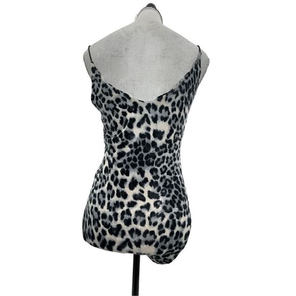 Gaze Leopard print Body suit size medium - Picture 8 of 14